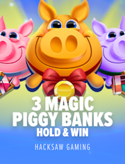 3 Magic Piggy Banks: Hold & Win